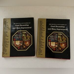 Practical Encyclopedia of Good Decorating and Home Improvement Books - Set of 2